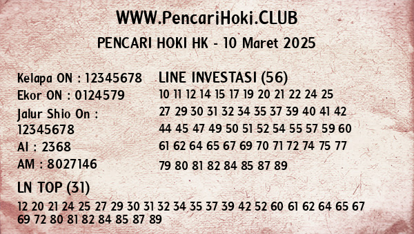 Prediksi HK